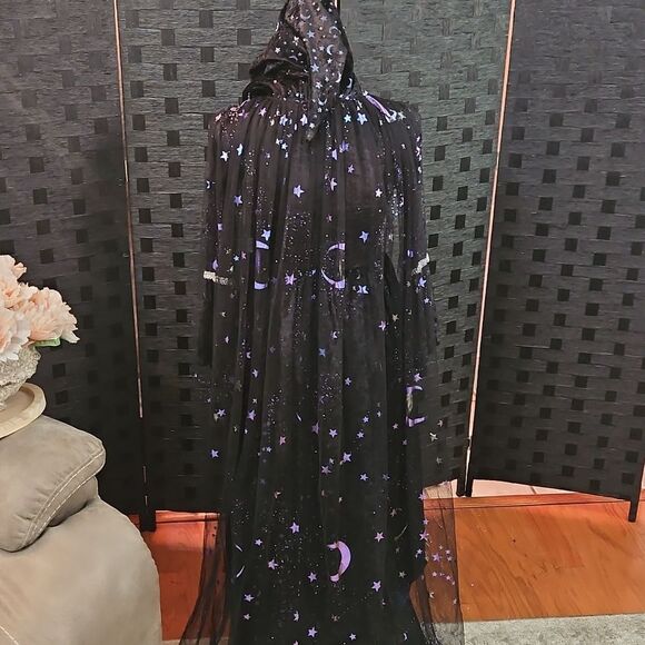 Spirit Soceress Starry Night Blue and Black Costume Size Small - Picture 6 of 13